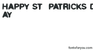 TrueStories font – St Patricks Day Fonts
